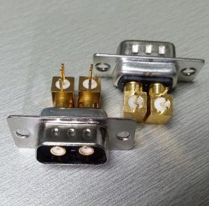 2W2 D-SUB Coaxial Connectors (RF) Female & Male  KLS1-DBRF3A-2W2
